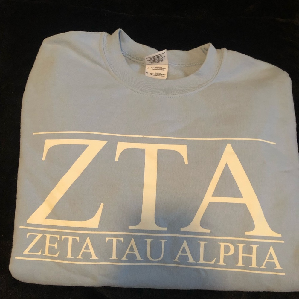 Zeta Tau Alpha Crewneck Sweatshirt